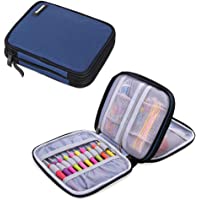 Damero Kits de Ganchillo Estuche para Crochet Organizador de Agujas Bolsa de Herramientas Juego del Ganchos (No incluido…